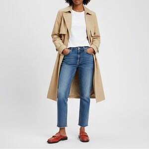 ASOS Design Red Crocodile Pattern Loafers with Gold Chain